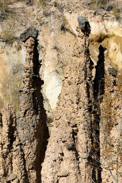 Erstaunliche Herbstliche Landschaft Der Felsenformation Teufelsstadt Radan Mountain Serbien — Stockfoto