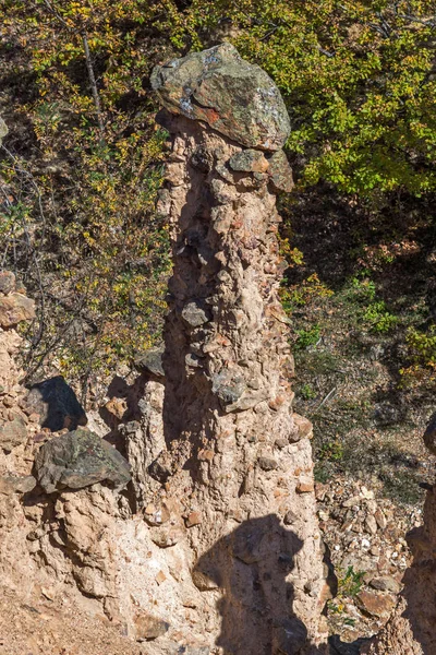 Erstaunliche Herbstliche Landschaft Der Felsenformation Teufelsstadt Radan Mountain Serbien — Stockfoto