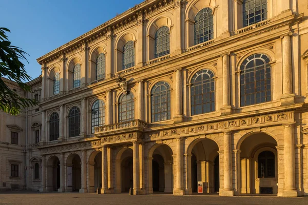 Rome Talya Haziran 2017 Gün Batımı Görünümü Palazzo Barberini Ulusal — Stok fotoğraf