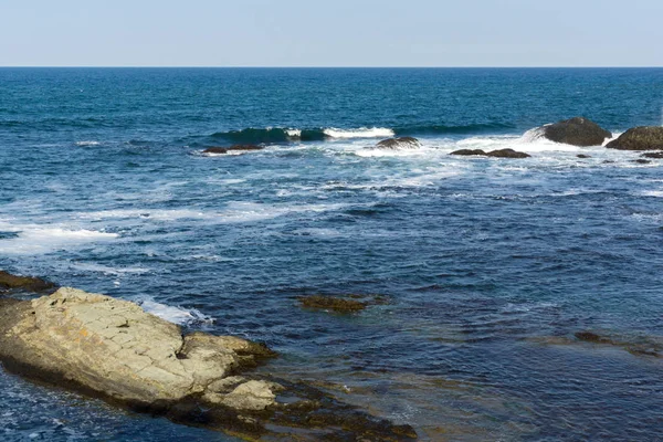 Sea Cape Bird Island Town Tsarevo Burgas Region Bulgaria — стоковое фото