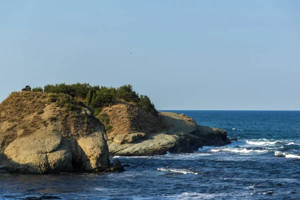 Panoramik Arapya Beach Yakınındaki Şehir Tsarevo Burgaz Bölge Bulgaristan — Stok fotoğraf