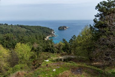 Taşöz, Doğu Makedonya ve Trakya, Yunanistan Gramvousa Adası'na muhteşem deniz manzarası