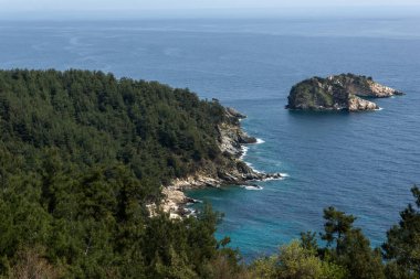 Taşöz, Doğu Makedonya ve Trakya, Yunanistan Gramvousa Adası'na muhteşem deniz manzarası