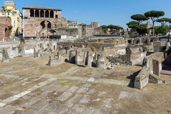 Rome Italie Juin 2017 Vue Imprenable Sur Forum Trajan Rome — Photo