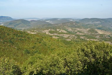 Glozhene Manastırı, Stara Planina Dağı (koca Balkan Dağları), Lofça bölge, Bulgaristan yakınındaki muhteşem manzara