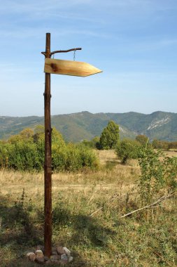 Glozhene Manastırı, Stara Planina Dağı (koca Balkan Dağları), Lofça bölge, Bulgaristan yakınındaki muhteşem manzara