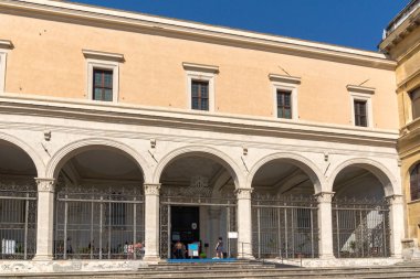 Roma, İtalya - 23 Haziran 2017: Dışında görüntülemek, Aziz Peter Kilisesi zincirleri (San Pietro in Vincoli) Roma, İtalya