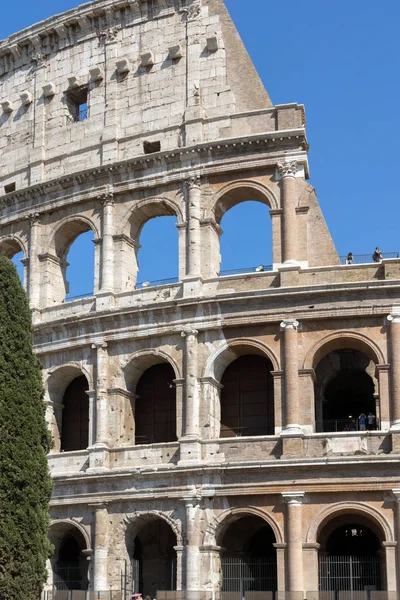 Roma Italia Junio 2017 Increíble Vista Del Coliseo Ciudad Roma — Foto de Stock