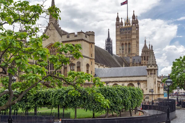 Londra Ngiltere Haziran 2016 Parlamentosu Westminster Londra Ngiltere Evler — Stok fotoğraf