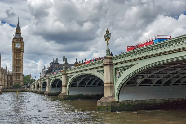 Londen Engeland Juni 2016 Huizen Van Het Parlement Westminster Londen — Stockfoto