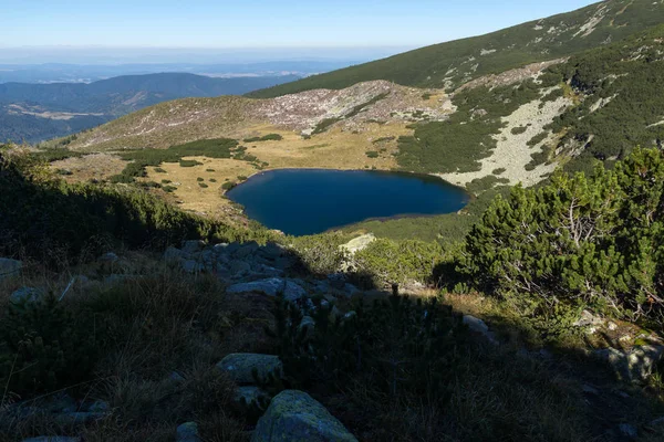 Increíble Paisaje Del Lago Yonchevo Montaña Rila Bulgaria — Foto de Stock