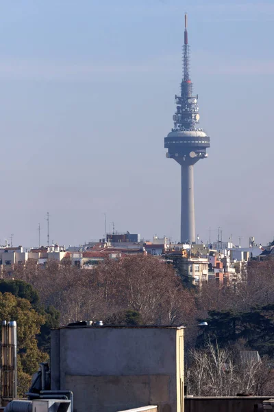 Μαδρίτη Ισπανία Ιανουαρίου 2018 Πανοραμική Θέα Της Πόλης Της Μαδρίτης — Φωτογραφία Αρχείου