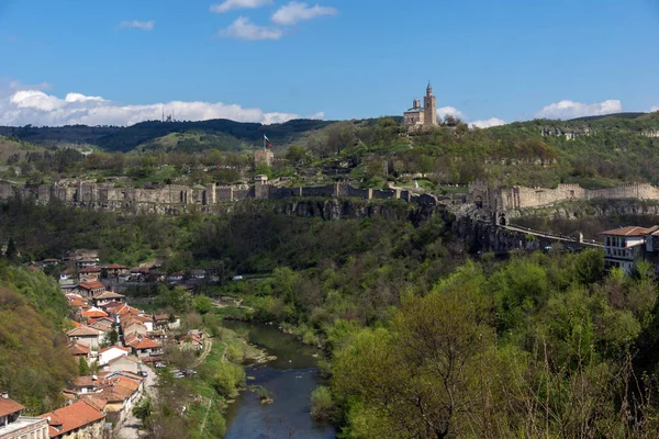 Veliko Tarnovo Bulgária Abril 2017 Vista Panorâmica Cidade Veliko Tarnovo — Fotografia de Stock