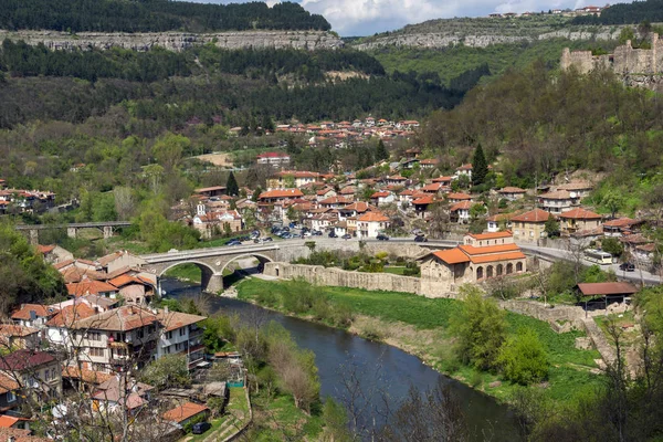 Veliko Tarnovo Bulgaria Aprile 2017 Veduta Panoramica Della Città Veliko — Foto Stock