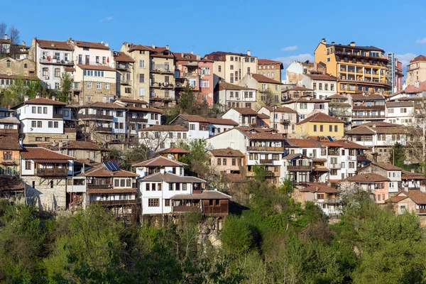 Veliko Tarnovo Bulgaristan Nisan 2017 Panoramamic Görünüm Şehir Veliko Tarnovo — Stok fotoğraf