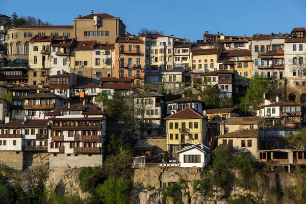 Veliko Tarnovo Bulgaristan Nisan 2017 Panoramamic Görünüm Şehir Veliko Tarnovo — Stok fotoğraf