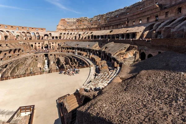 Rom Italien Juni 2017 Antika Arena Gladiator Colosseum Staden Rom — Stockfoto