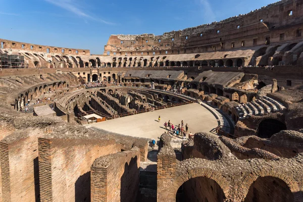 Roma Itália Junho 2017 Antiga Arena Gladiador Coliseu Cidade Roma — Fotografia de Stock