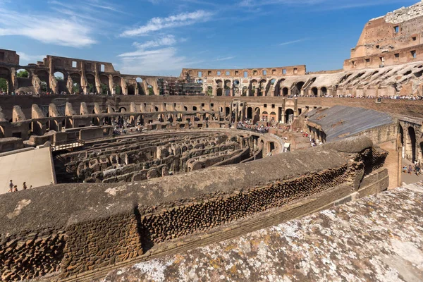 Roma Itália Junho 2017 Antiga Arena Gladiador Coliseu Cidade Roma — Fotografia de Stock