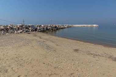 Bir, azing görünüm Skala Sotiros, Thassos Adası, Doğu Makedonya ve Trakya, Yunanistan  