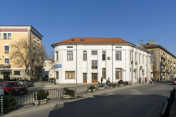 Haskovo Bulgária Março 2014 Edifício Câmara Municipal Centro Cidade Haskovo — Fotografia de Stock