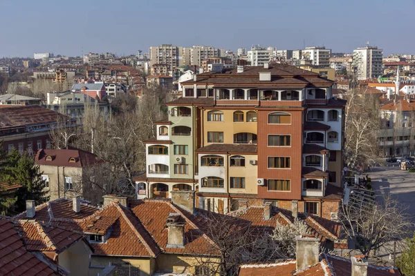 Haskovo Bulgarien März 2014 Atemberaubender Blick Auf Die Stadt Haskovo — Stockfoto