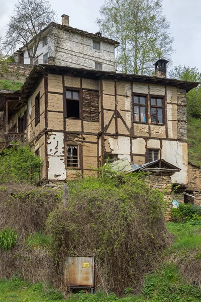 Authentic Vesnice Kosova Devatenáctého Století Domy Regionu Plovdiv Bulharsko — Stock fotografie