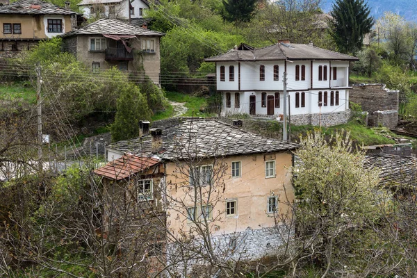 Authentic Vesnice Kosova Devatenáctého Století Domy Regionu Plovdiv Bulharsko — Stock fotografie