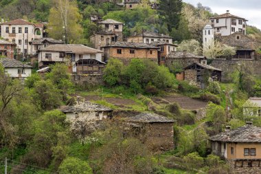 On dokuzuncu yüzyıl ile Kosova'nın otantik köy evleri, Plovdiv bölge, Bulgaristan