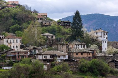 On dokuzuncu yüzyıl ile Kosova'nın otantik köy evleri, Plovdiv bölge, Bulgaristan