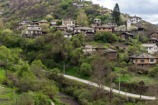 Domy Wioski Autentyczny Kosowa Xix Wieku Region Plovdiv Bułgaria — Zdjęcie stockowe