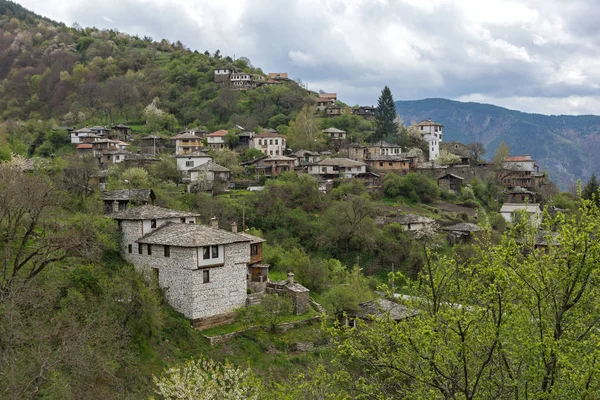 Domy Wioski Autentyczny Kosowa Xix Wieku Region Plovdiv Bułgaria — Zdjęcie stockowe