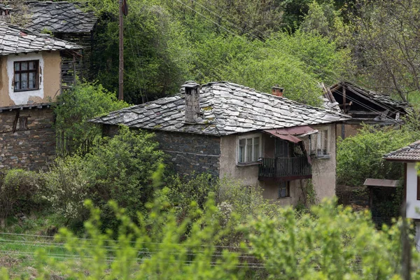 Authentic Village Kosovo Com Casas Século Xix Região Plovdiv Bulgária — Fotografia de Stock