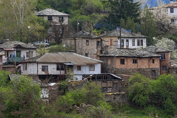 Authentic Vesnice Kosova Devatenáctého Století Domy Regionu Plovdiv Bulharsko — Stock fotografie