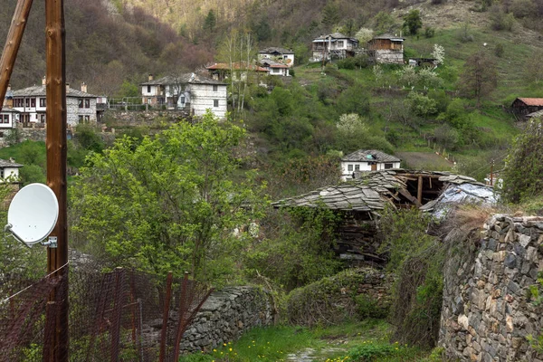 Authentic Village Kosovo Com Casas Século Xix Região Plovdiv Bulgária — Fotografia de Stock