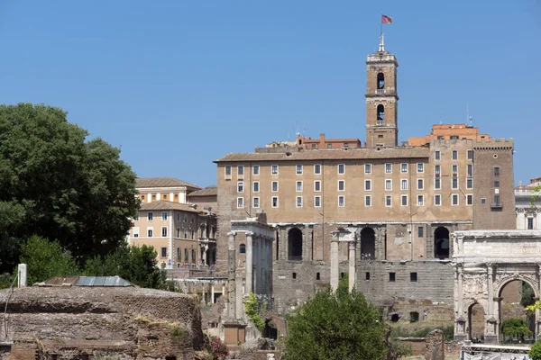 Rome Talya Haziran 2017 Panoramik Şehir Roma Talya Nın Roma — Stok fotoğraf