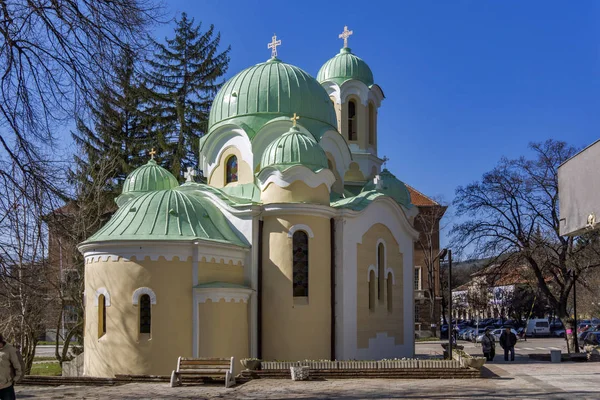 保加利亚 Pernik 2014年3月12日 保加利亚 Pernik Rila 圣伊万 Rilski 的约翰教会 — 图库照片