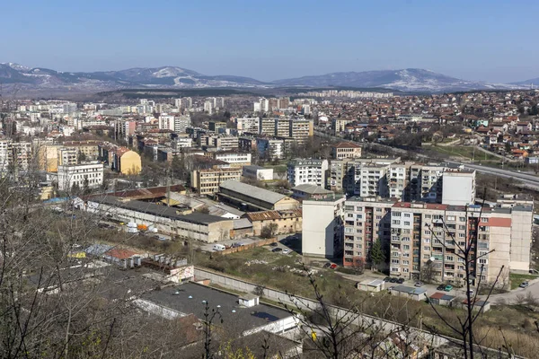 Pernik Bulgaria März 2014 Panoramablick Auf Die Stadt Pernik Bulgarien — Stockfoto