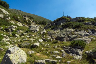 Peyzaj Begovitsa Nehri Vadisi, Pirin Dağı, Bulgaristan