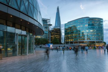 Londra - 15 Haziran 2016: Belediye Binası ve Londra, İngiltere, Birleşik Krallık'taki 