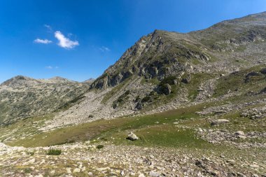Muhteşem manzara--dan Begovitsa (keçi) geçişi, Pirin Dağı, Bulgaristan