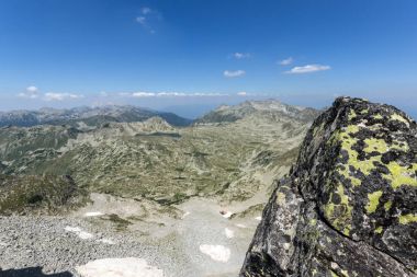 Kamenitsa tepe, Pirin Dağı, Bulgaristan üzerinden muhteşem manzara