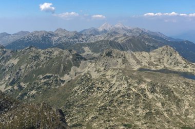 Kamenitsa tepe, Pirin Dağı, Bulgaristan üzerinden muhteşem manzara