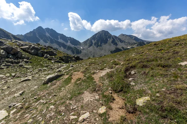 Atemberaubende Landschaft Von Begovitsa Ziegenpass Pirin Gebirge Bulgarien — Stockfoto