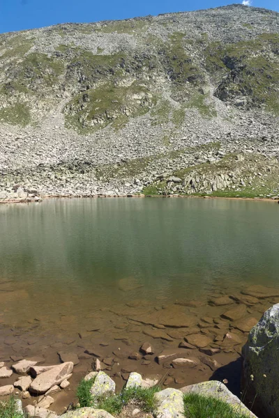 Increíble Paisaje Lago Cabra Montaña Pirin Bulgaria —  Fotos de Stock