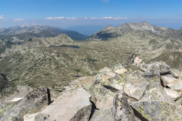 Increíble Paisaje Desde Pico Kamenitsa Montaña Pirin Bulgaria — Foto de Stock