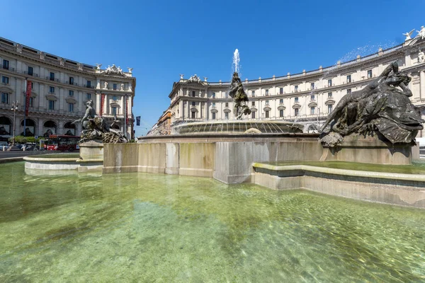 Rom Italien Juni 2017 Fantastisk Utsikt Över Piazza Della Repubblica — Stockfoto