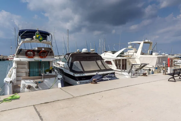 Chalkidiki Zentralmakedonien Griechenland August 2014 Panoramablick Auf Nikiti Strand Auf — Stockfoto