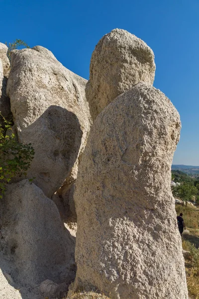 Roca Fenómeno Stone Wedding Cerca Ciudad Kardzhali Bulgaria — Foto de Stock