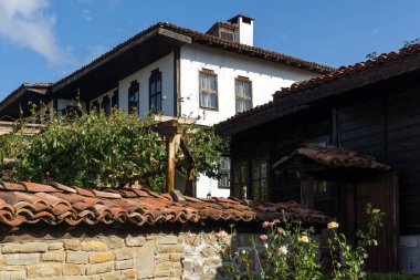 Zheravna mimari rezerv on dokuzuncu yüzyıl ile evler, Sliven bölge, Bulgaristan